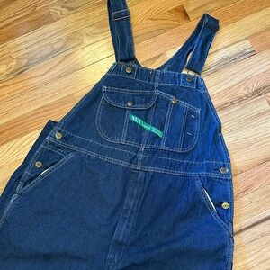KEY Oversized Denim Overalls